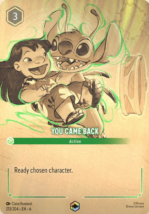 Disney Lorcana TCG: You Came Back