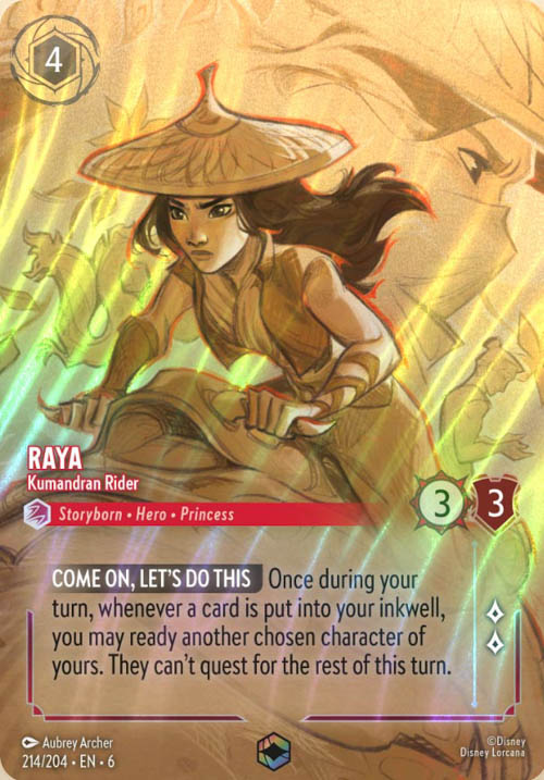 Disney Lorcana TCG: Raya, Kumandran Rider