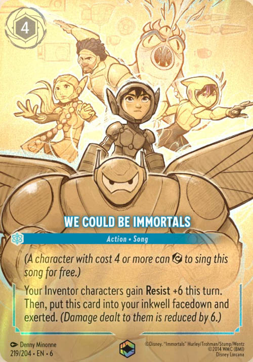 Disney Lorcana TCG: We Could Be Immortals