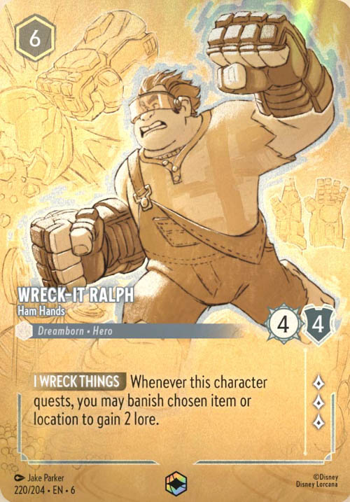 Disney Lorcana TCG: Wreck-It Ralph, Ham Hands