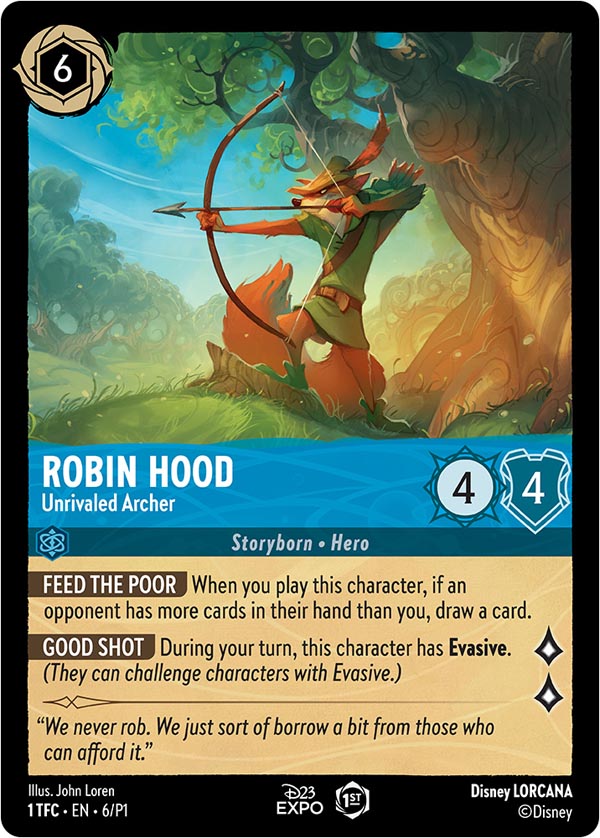 Disney Lorcana TCG: Robin Hood, Unrivaled Archer