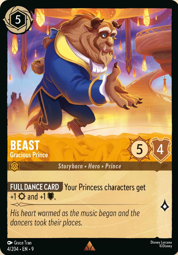 Disney Lorcana TCG: Beast, Gracious Prince
