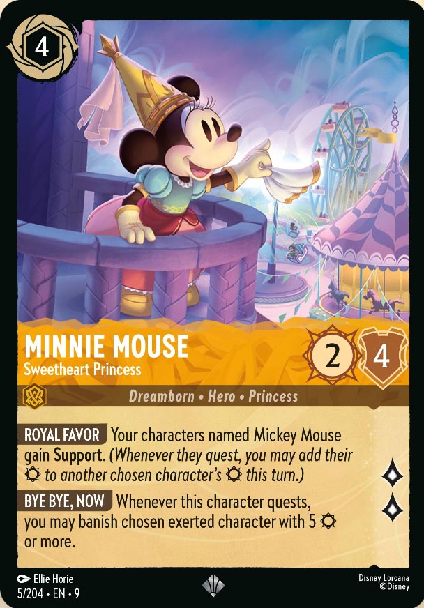Disney Lorcana TCG: Minnie Mouse, Sweetheart Princess
