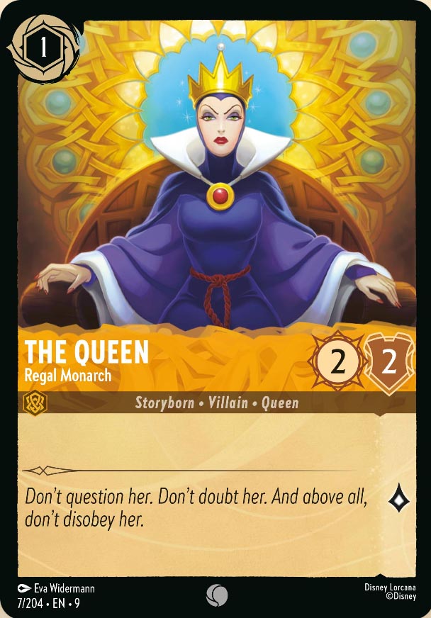 Disney Lorcana TCG: The Queen, Regal Monarch