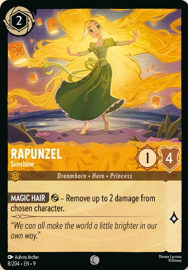 Disney Lorcana TCG: Rapunzel, Sunshine