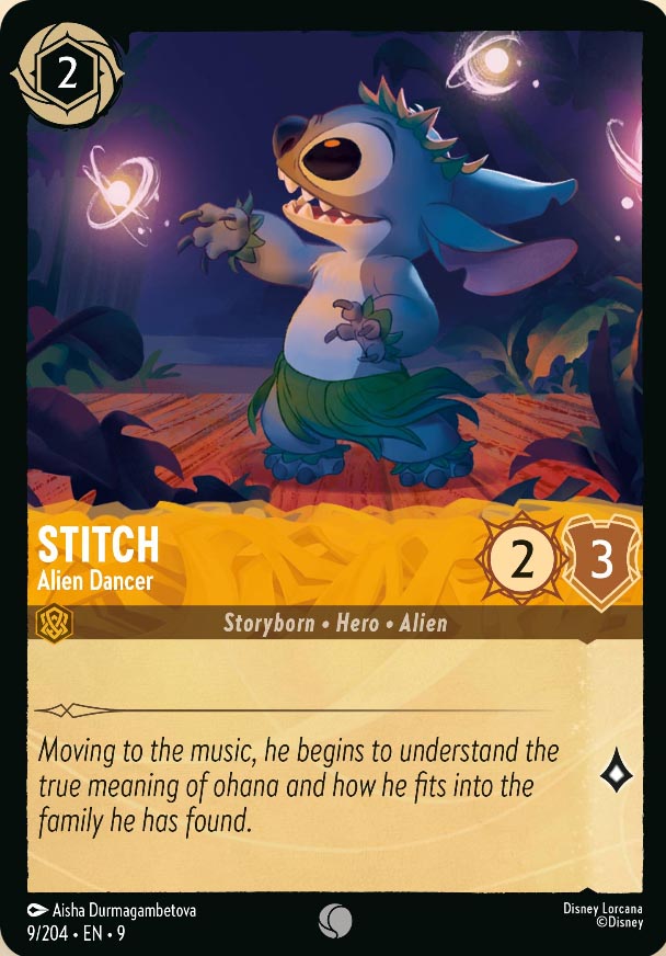 Disney Lorcana TCG: Stitch, Alien Dancer