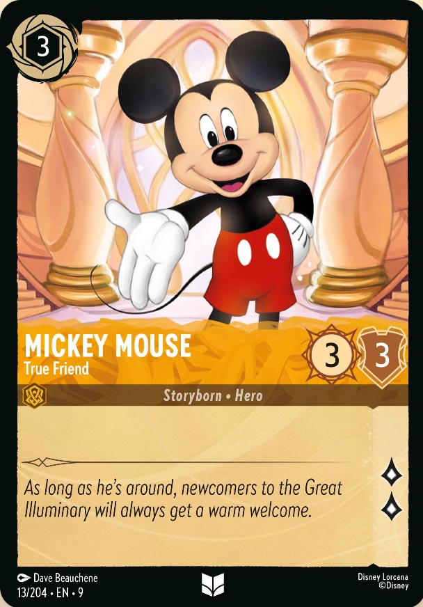 Disney Lorcana TCG: Mickey Mouse, True Friend