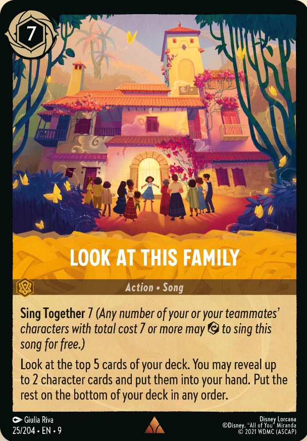 Disney Lorcana TCG: Look At This Family