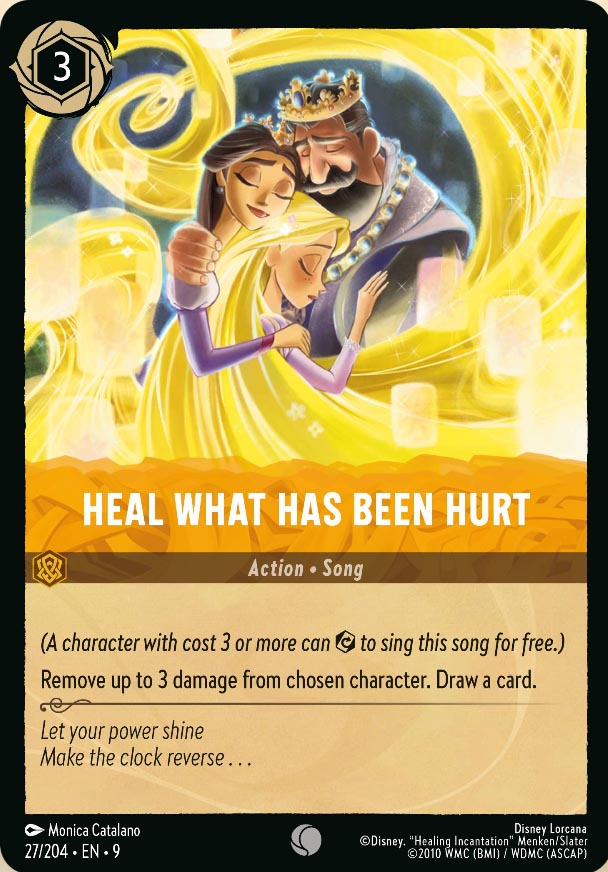Disney Lorcana TCG: Heal What Has Been Hurt