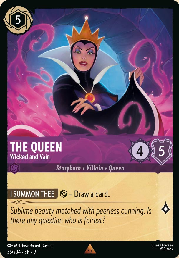 Disney Lorcana TCG: The Queen, Wicked and Vain