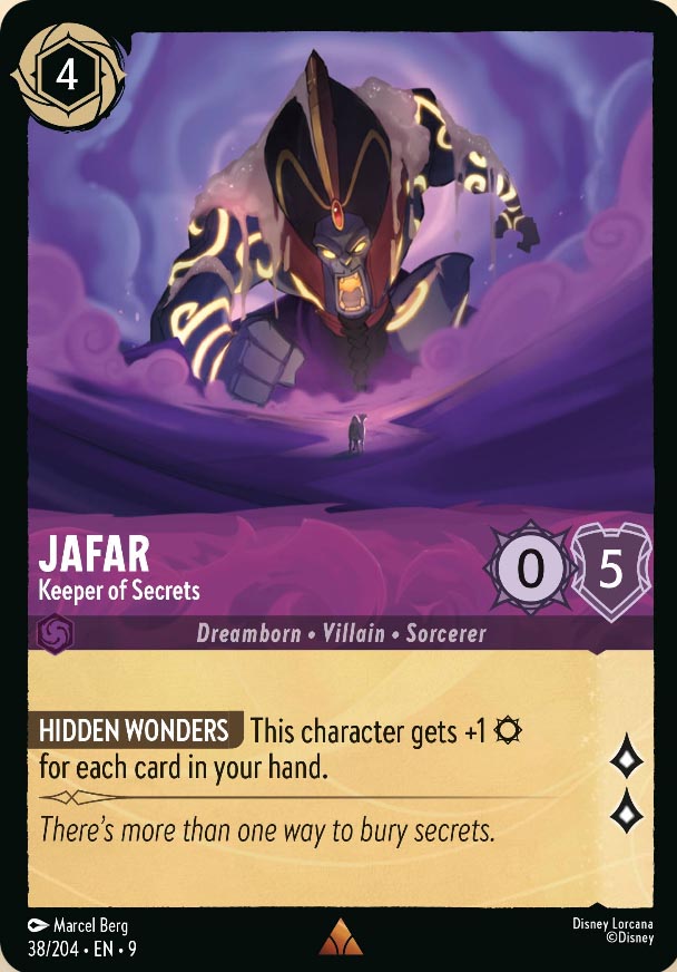 Disney Lorcana TCG: Jafar, Keeper of Secrets