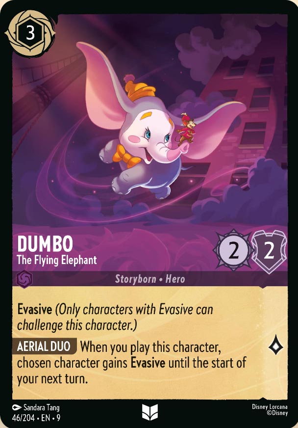 Disney Lorcana TCG: Dumbo, The Flying Elephant