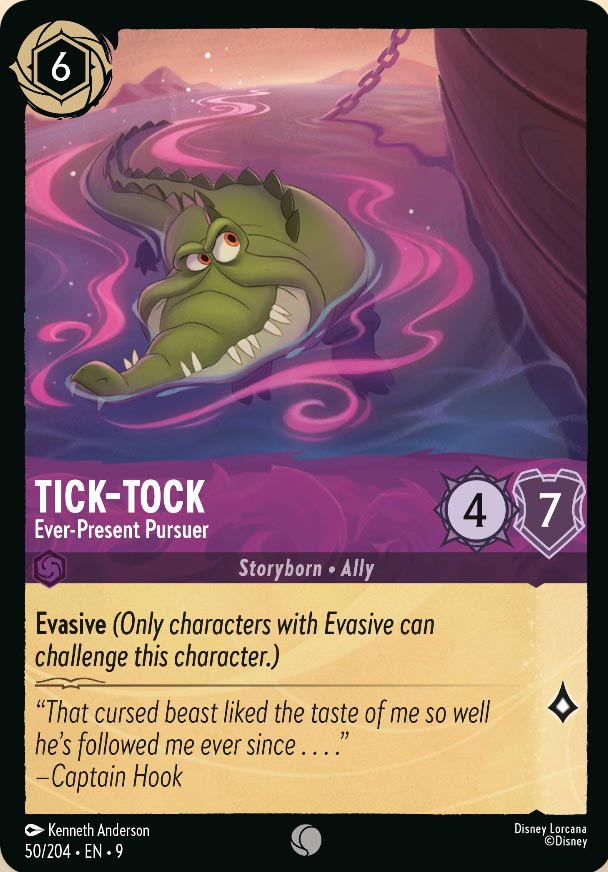 Disney Lorcana TCG: Tick-Tock, Ever-Present Pursuer
