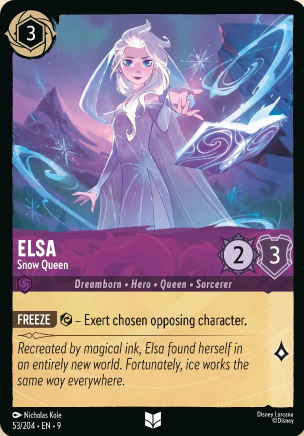 Disney Lorcana TCG: Elsa, Snow Queen