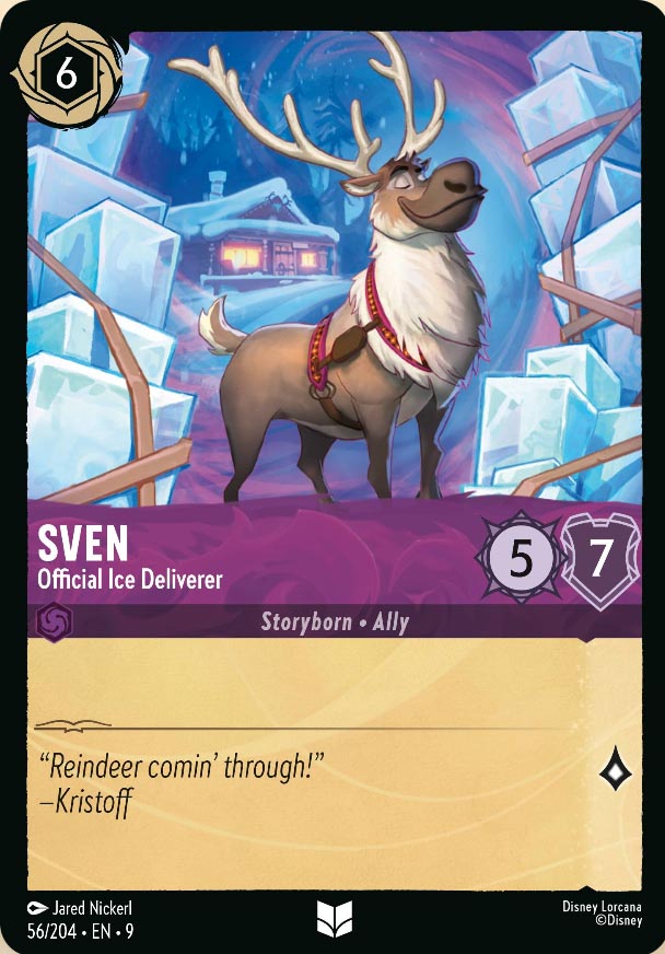 Disney Lorcana TCG: Sven, Official Ice Deliverer