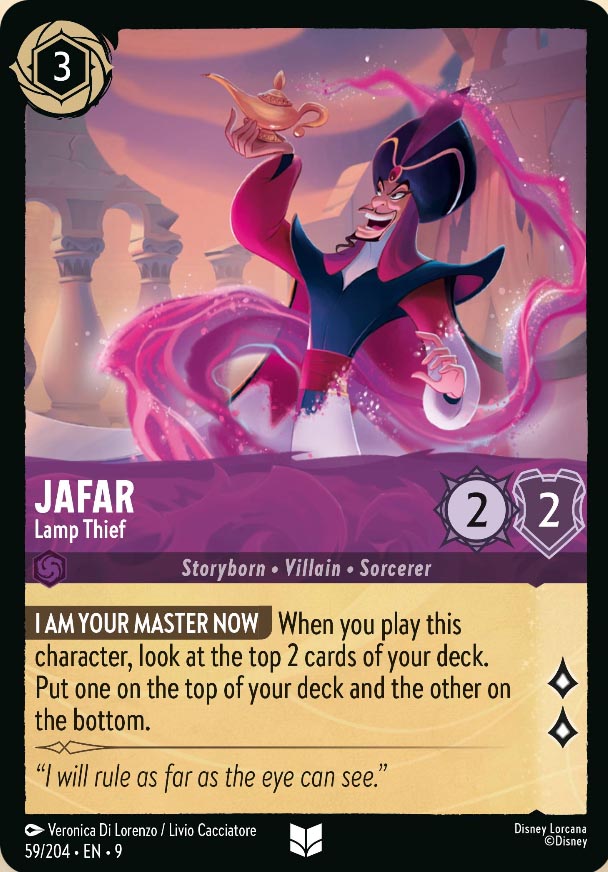 Disney Lorcana TCG: Jafar, Lamp Thief