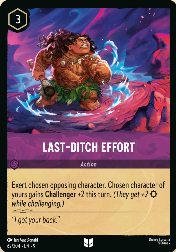 Disney Lorcana TCG: Last-Ditch Effort
