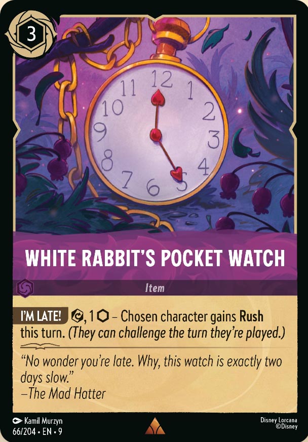 Disney Lorcana TCG: White Rabbit's Pocket Watch