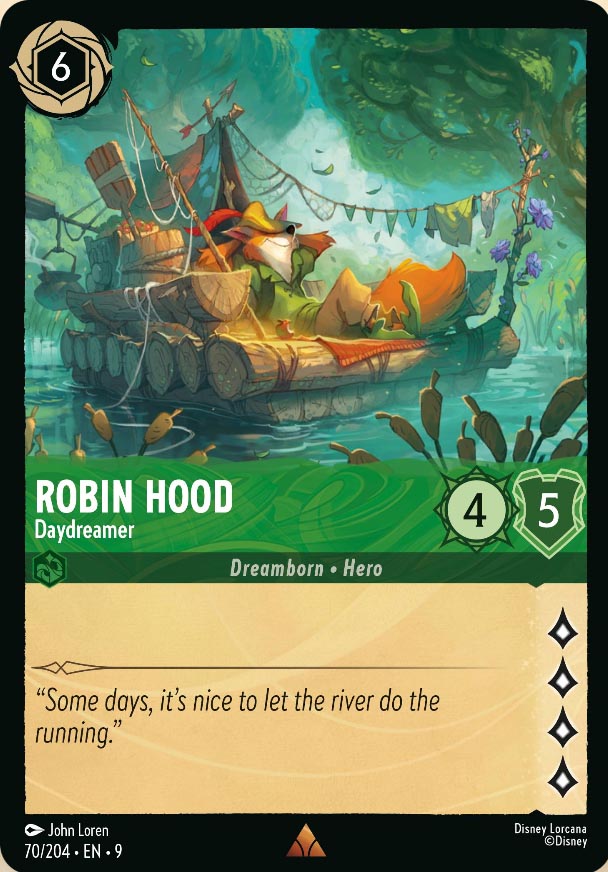 Disney Lorcana TCG: Robin Hood, Daydreamer