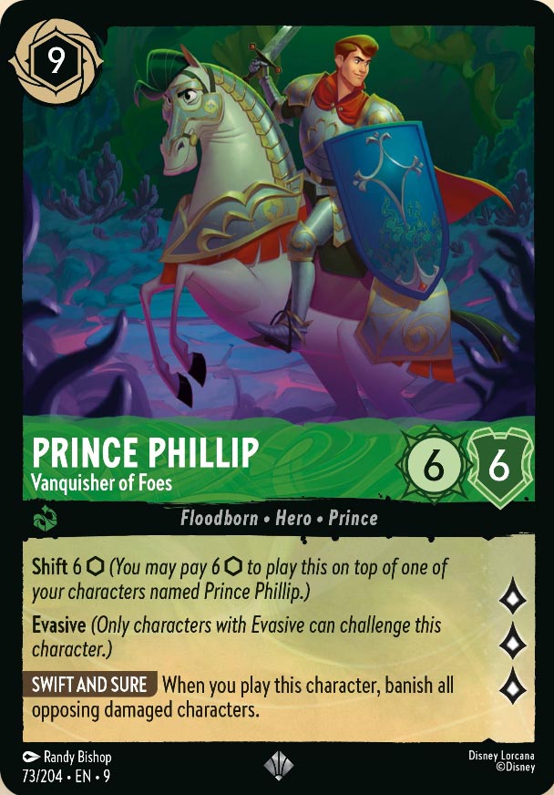 Disney Lorcana TCG: Prince Phillip, Vanquisher of Foes
