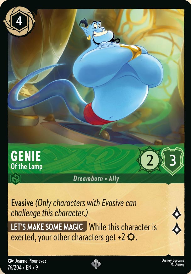 Disney Lorcana TCG: Genie, Of the Lamp