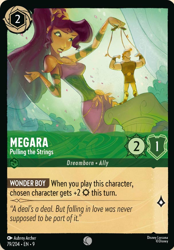 Disney Lorcana TCG: Megara, Pulling the Strings