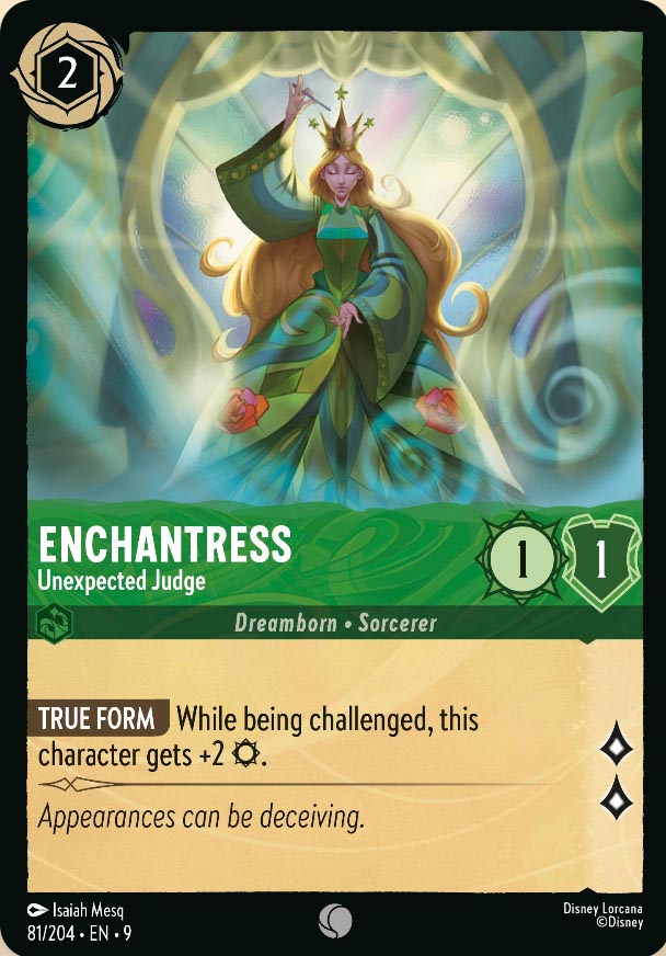 Disney Lorcana TCG: Enchantress, Unexpected Judge