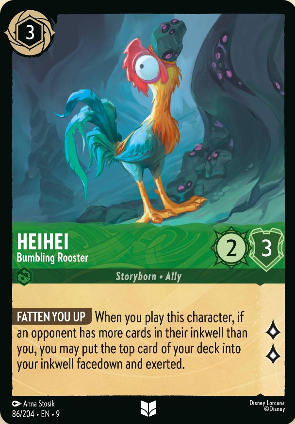 Disney Lorcana TCG: HeiHei, Bumbling Rooster