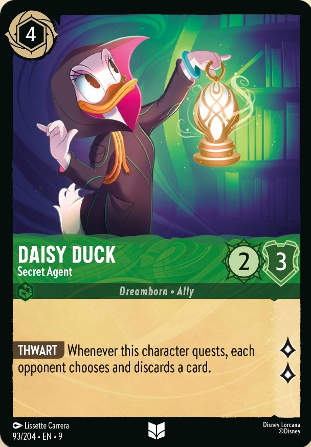 Disney Lorcana TCG: Daisy Duck, Secret Agent