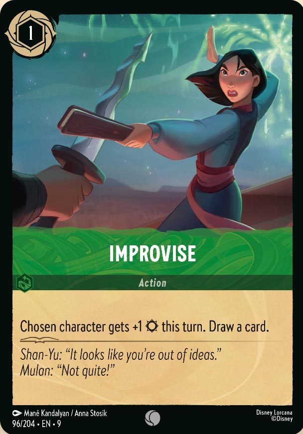 Disney Lorcana TCG: Improvise