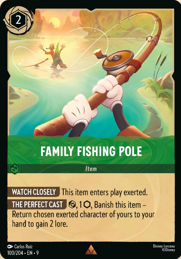 Disney Lorcana TCG: Family Fishing Pole