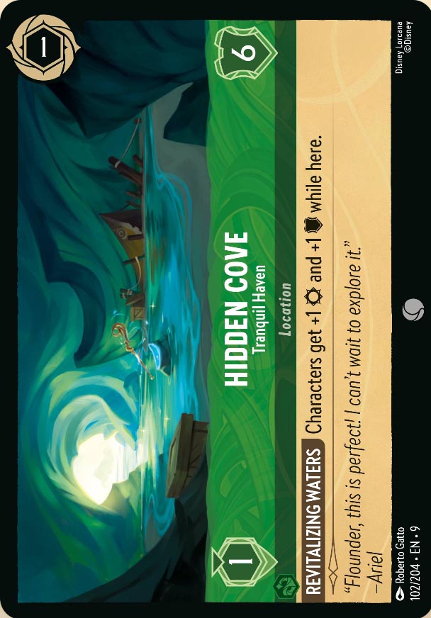 Disney Lorcana TCG: Hidden Cove, Tranquil Haven