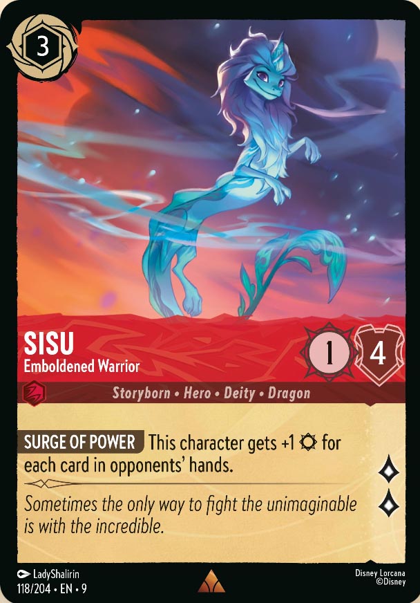 Disney Lorcana TCG: Sisu, Emboldened Warrior