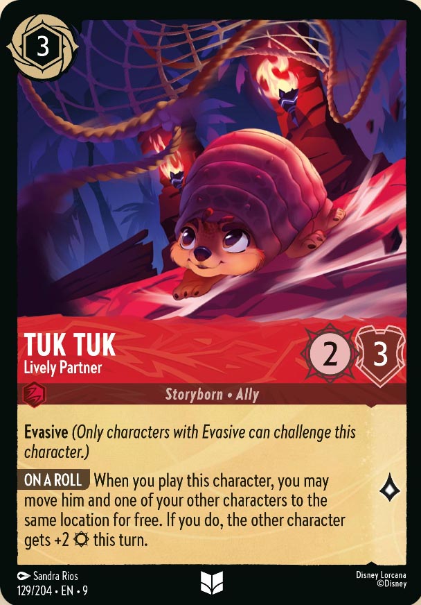 Disney Lorcana TCG: Tuk Tuk, Lively Partner