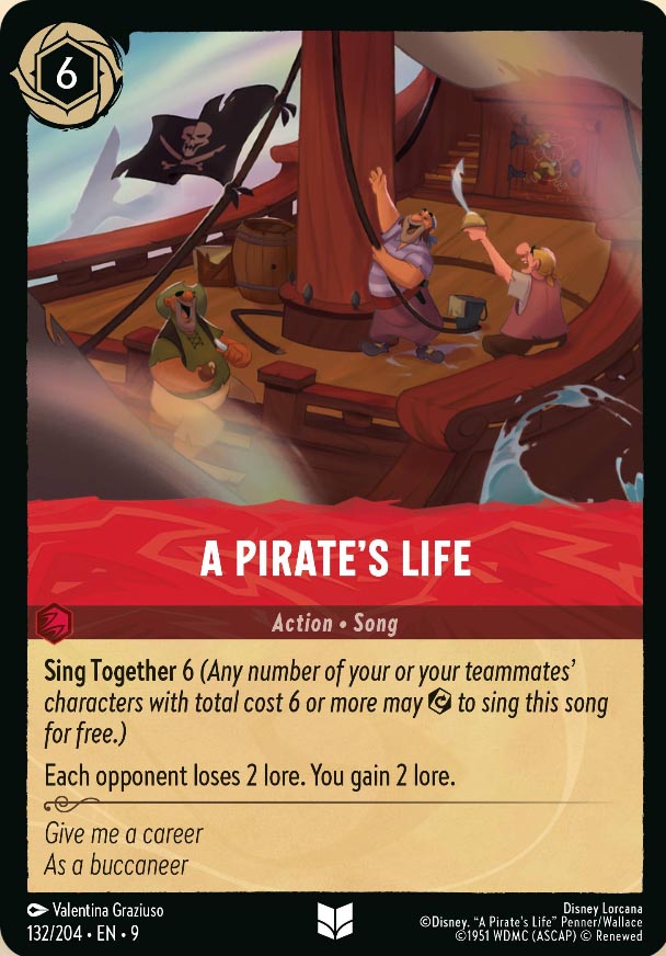 Disney Lorcana TCG: A Pirate's Life