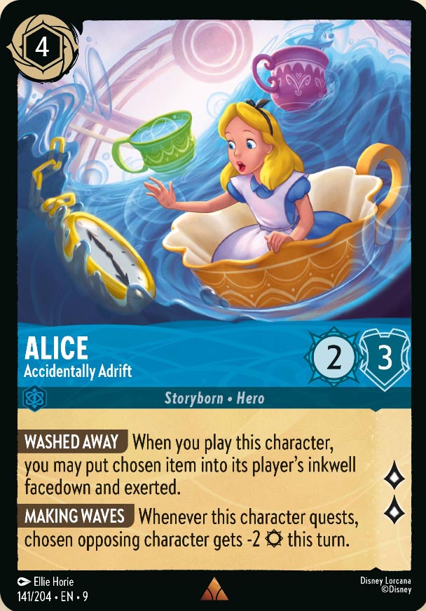 Disney Lorcana TCG: Alice, Accidentally Adrift
