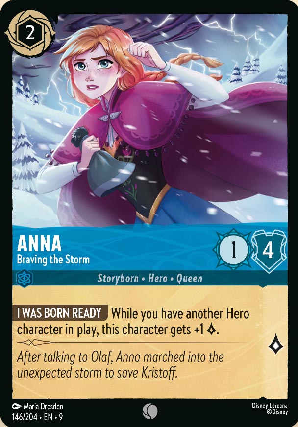 Disney Lorcana TCG: Anna, Braving the Storm