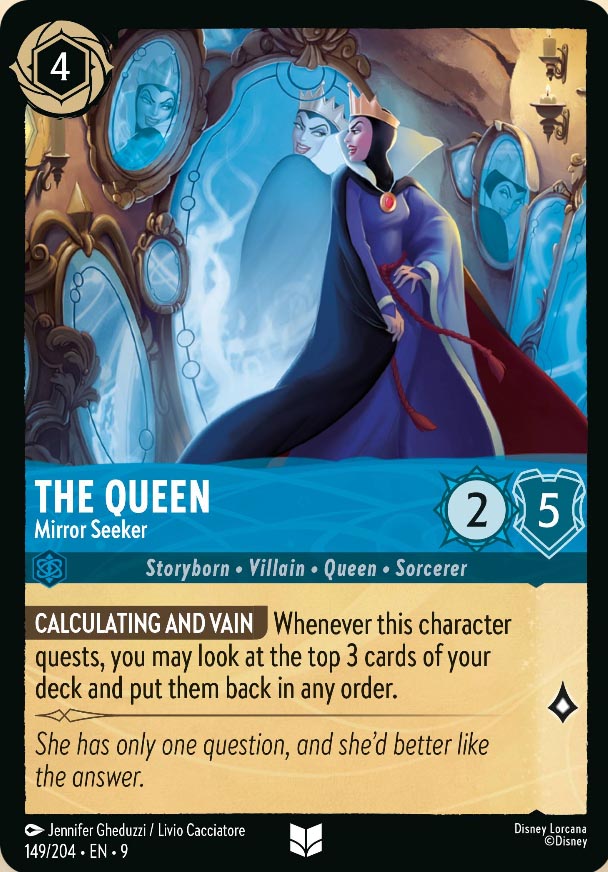 Disney Lorcana TCG: The Queen, Mirror Seeker