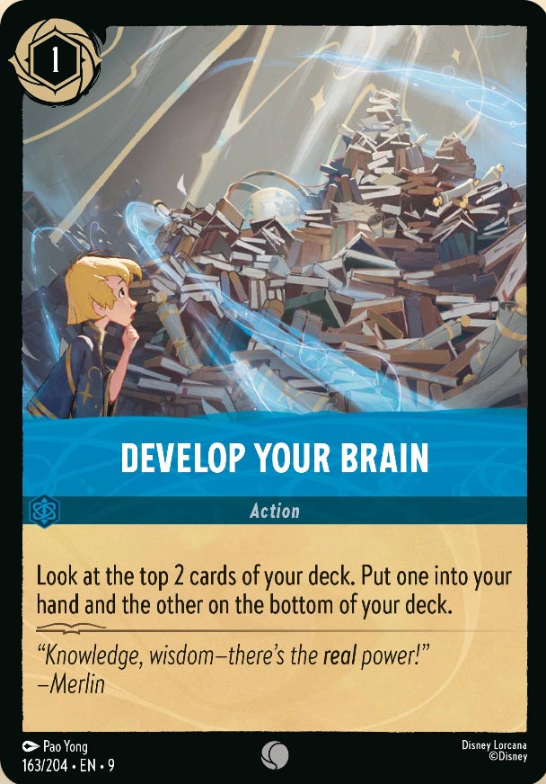 Disney Lorcana TCG: Develop Your Brain