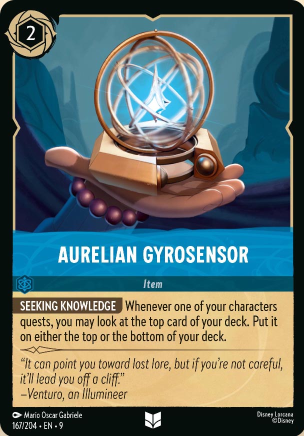 Disney Lorcana TCG: Aurelian Gyrosensor