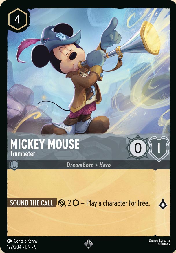 Disney Lorcana TCG: Mickey Mouse, Trumpeter