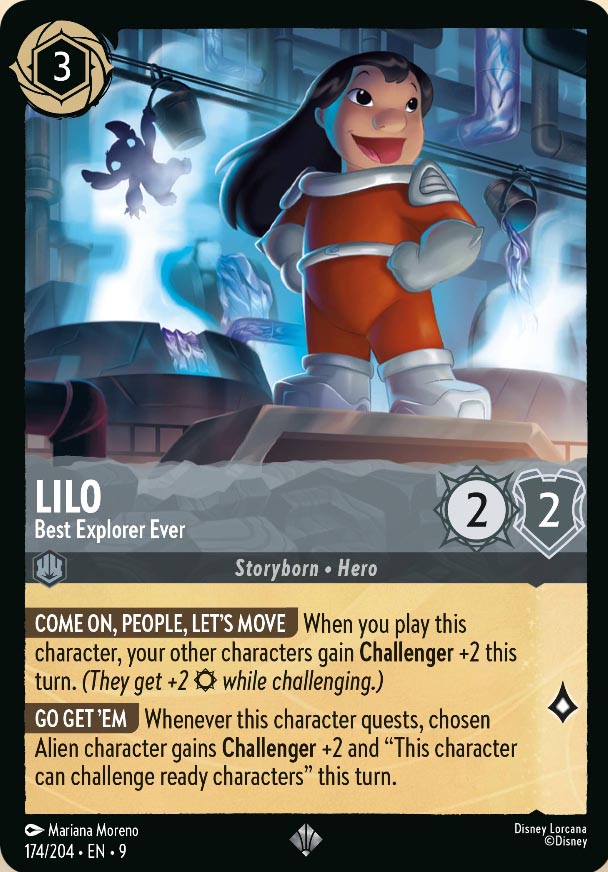 Disney Lorcana TCG: Lilo, Best Explorer Ever