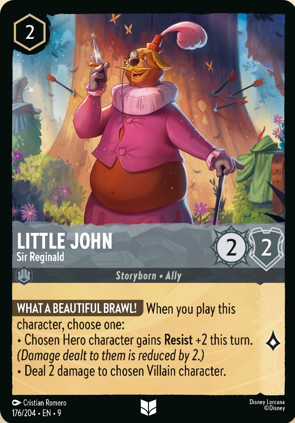 Disney Lorcana TCG: Little John, Sir Reginald