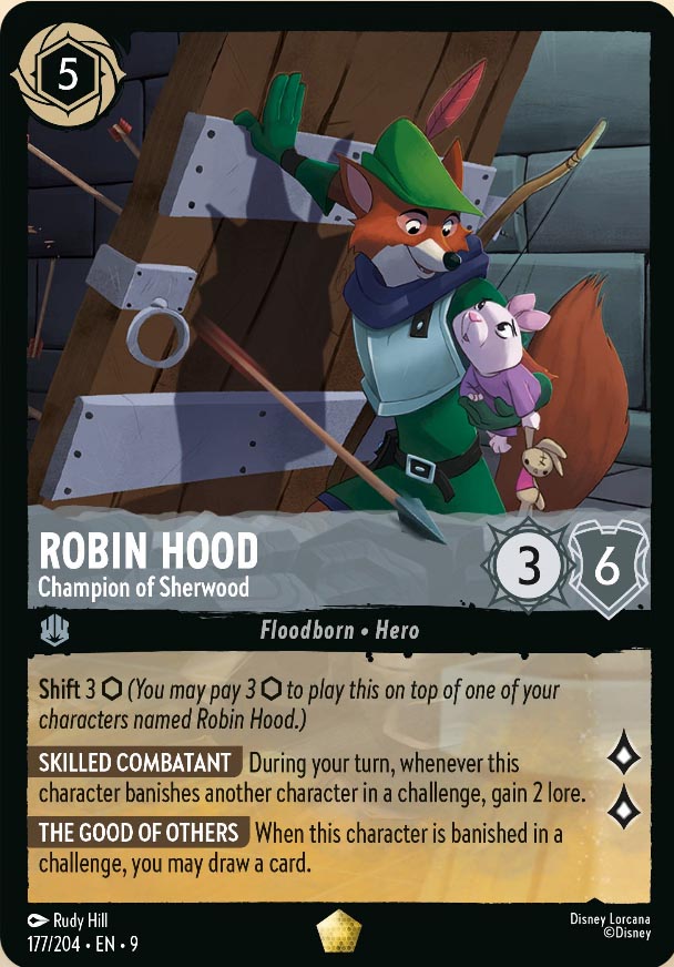 Disney Lorcana TCG: Robin Hood, Champion of Sherwood