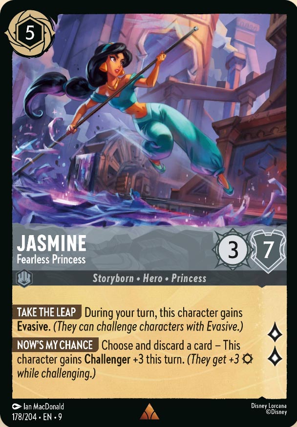 Disney Lorcana TCG: Jasmine, Fearless Princess