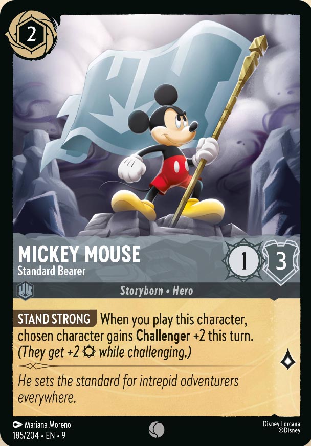 Disney Lorcana TCG: Mickey Mouse, Standard Bearer