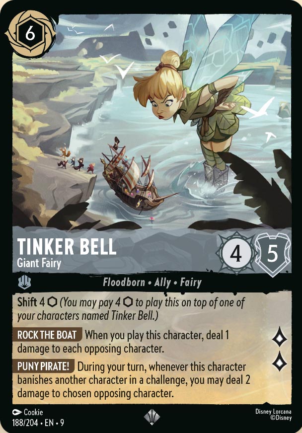 Disney Lorcana TCG: Tinker Bell, Giant Fairy
