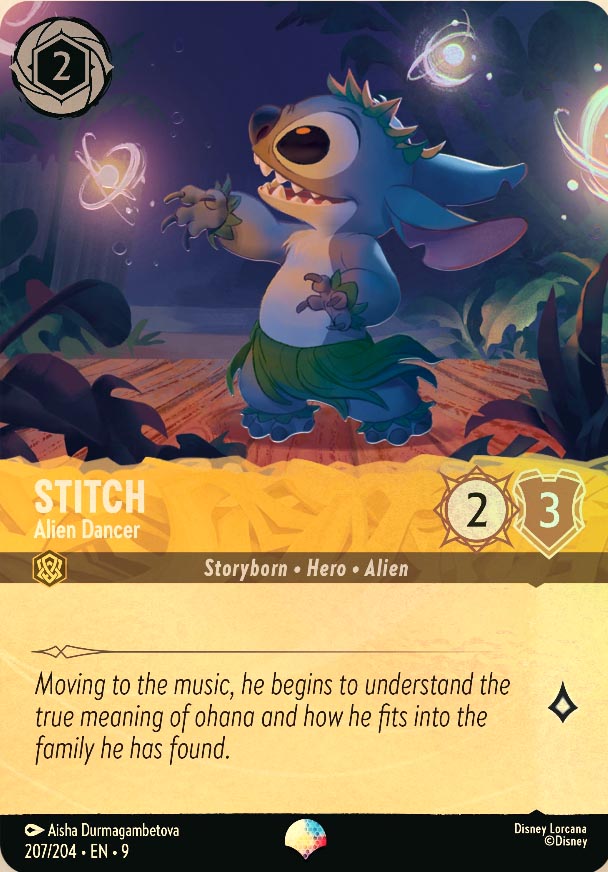 Disney Lorcana TCG: Stitch, Alien Dancer