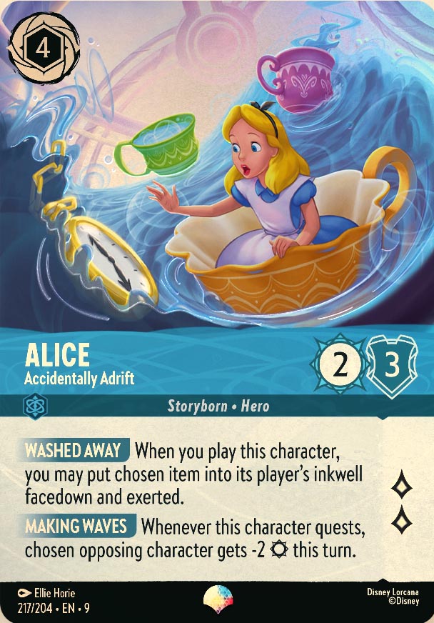 Disney Lorcana TCG: Alice, Accidentally Adrift