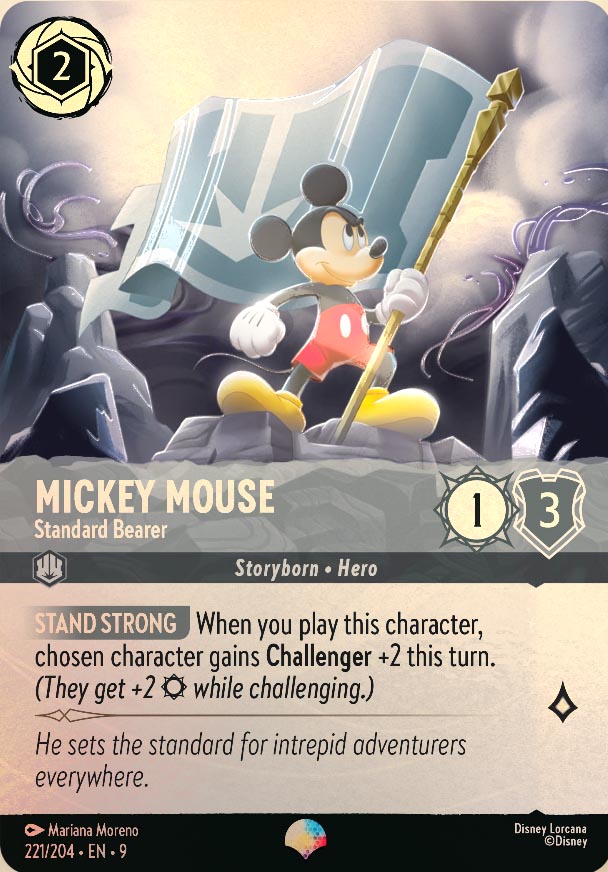 Disney Lorcana TCG: Mickey Mouse, Standard Bearer